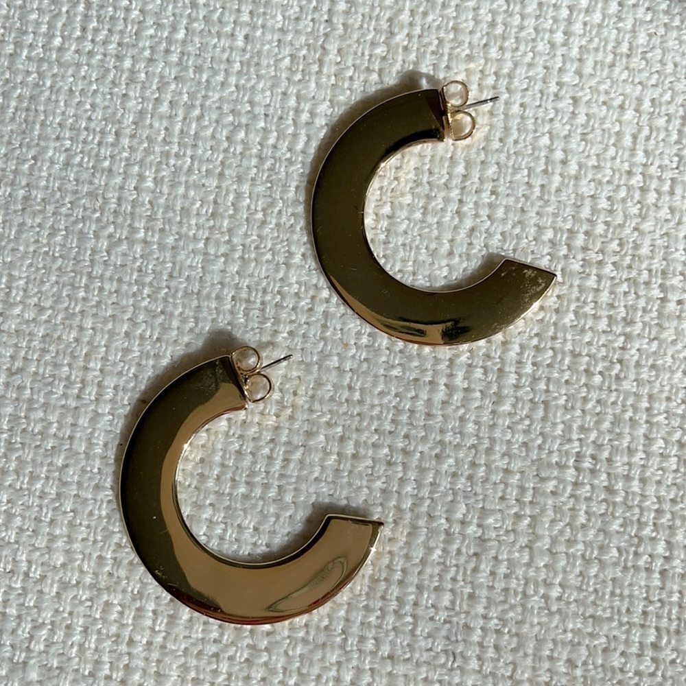 Gold Hoop Earrings